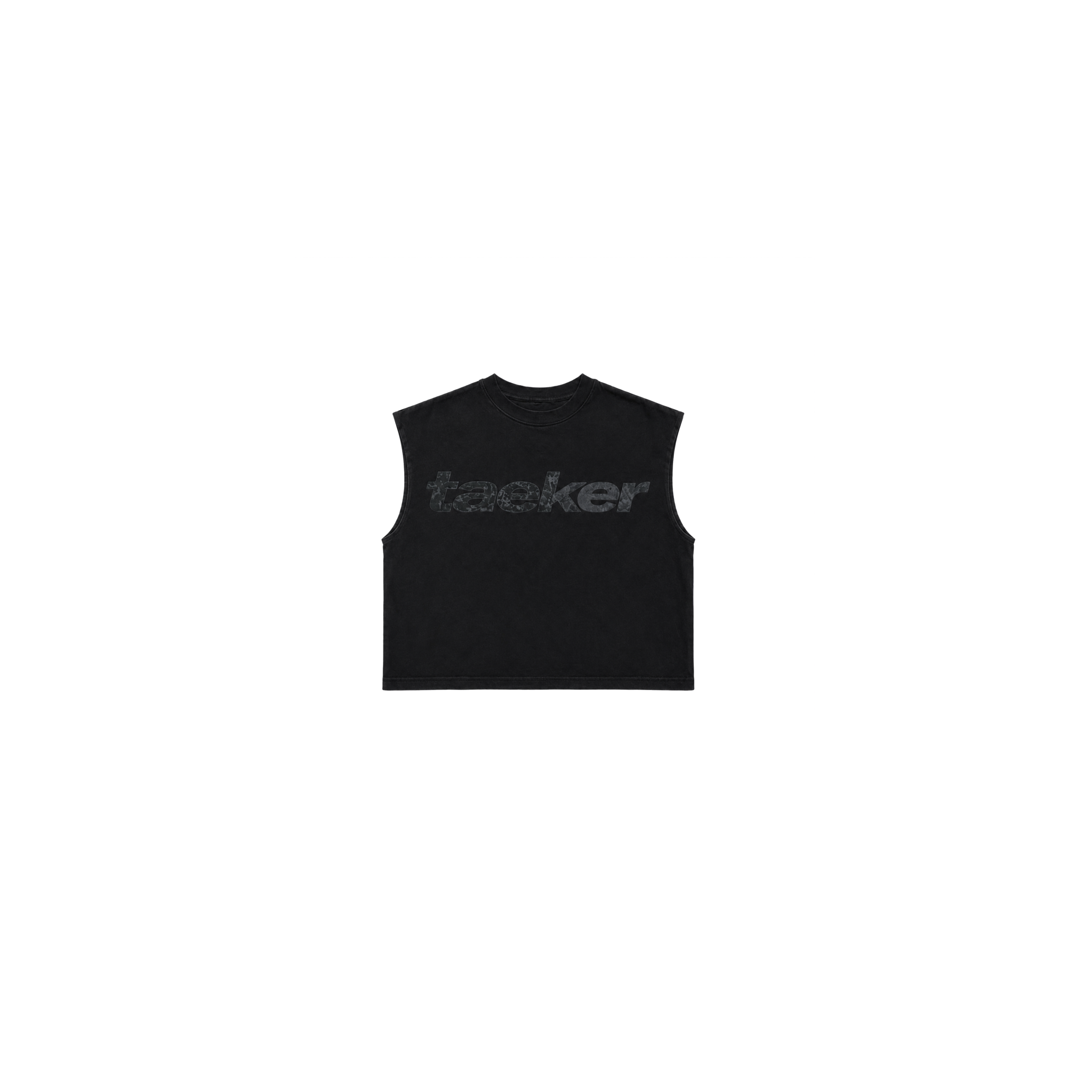 Heavyweight Cutoff(Black)